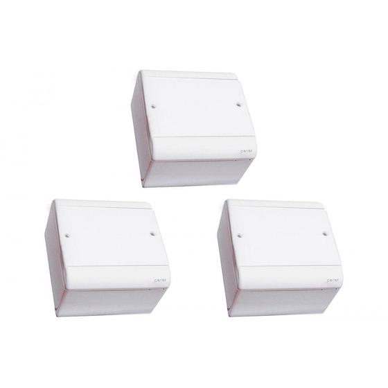 Imagem de Kit C/3 - Caixa Passagem Pvc Perlex Externa 15X15X08   2904