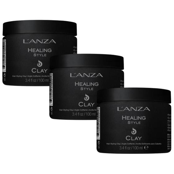 Imagem de Kit c/ 3 Cera Modeladora Healing Style Clay Lanza 100g