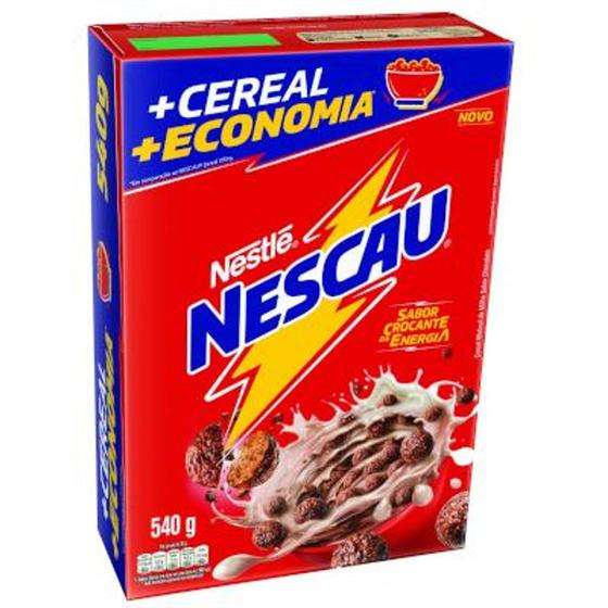 (Kit c/3) Cereal mat Nestlé nescau 540g Flocos de Cereal Magazine Luiza