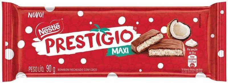 Imagem de Kit c/ 3 Chocolate Prestigio Maxi 90g - Nestle