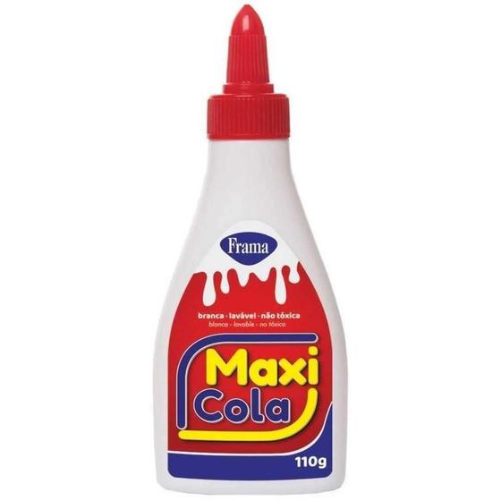 Imagem de Kit c/ 3 Cola Branca Frama Maxi Cola 90g