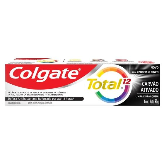 Imagem de Kit c/ 3 Creme Dental Multibeneficio Colgate Total 12