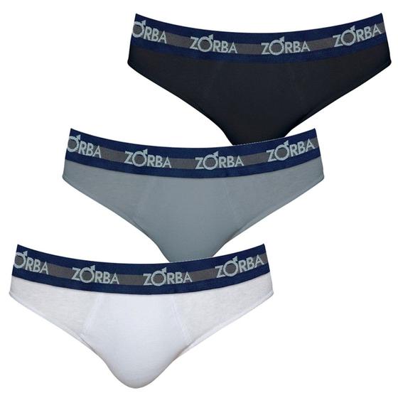 Imagem de Kit c/3 Cuecas Zorba Slip Max - 0764
