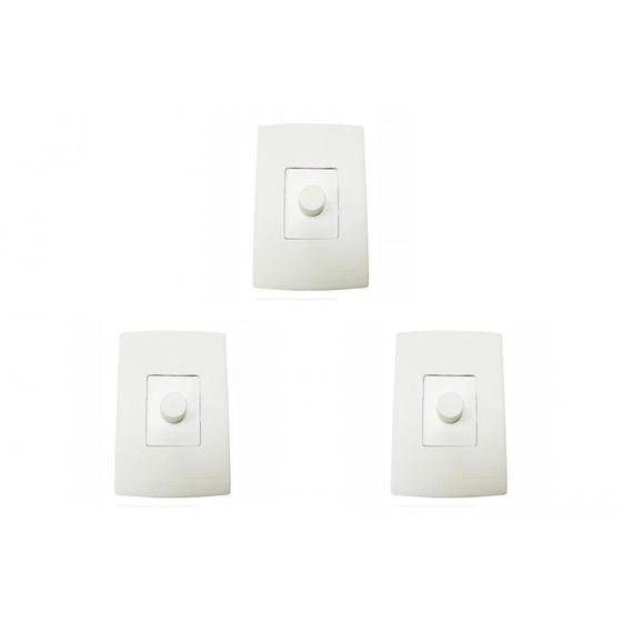 Imagem de Kit C/3 - Dimmer Rotativo Qualitronix Bivolt Qd32