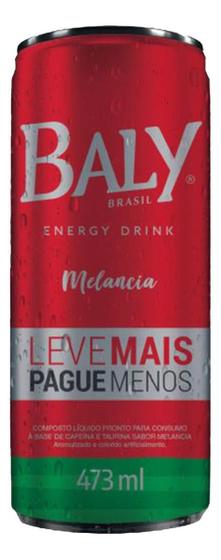 Imagem de Kit c/ 3 Energetico Melancia Baly Lata 473ml Leve Mais