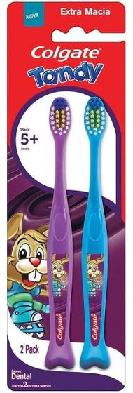 Imagem de Kit c/ 3 Escova de Dente Infantil Colgate Tandy 2un