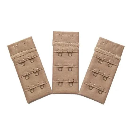Imagem de Kit C/3 Extensor Duplo para Sutiã DeMillus 070083