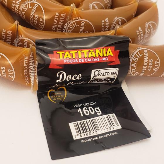 Imagem de kit c/3 fitas Doce Leite gostinho de infãncia Tatitania 160g