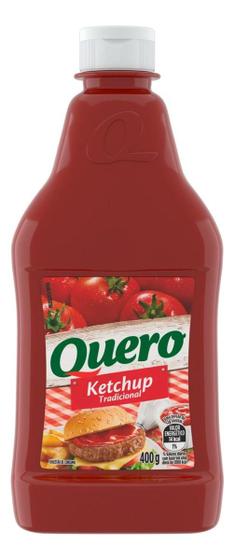 Imagem de Kit c/ 3 Ketchup Tradicional Quero Squeeze 400g