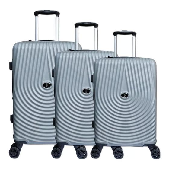 Kit C/3 Malas De Viagem Fibra ABS Anti Furto Fullocean 360 é ruim? Kit C/3 Malas De Viagem Fibra ABS Anti Furto Fullocean 360 é boa?