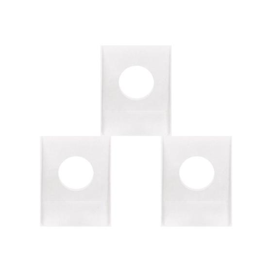 Imagem de Kit C/3 - Modulo Pial Pop 1Furo Lg20F Branco