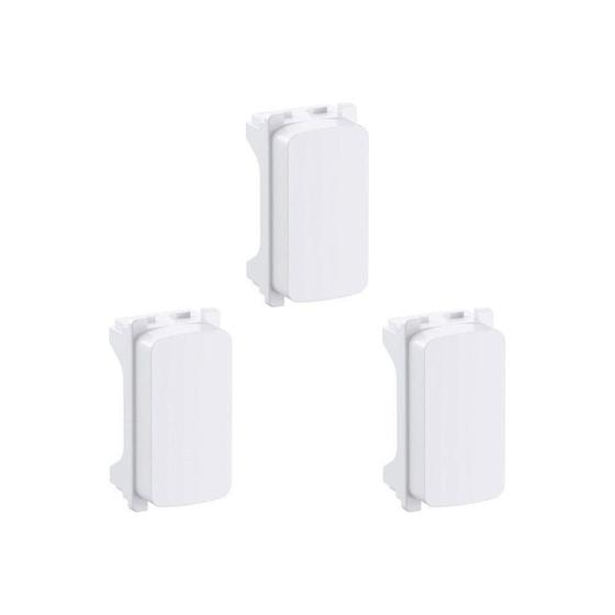 Imagem de Kit C/3 - Modulo Pial Pop Branco 1 Cego Lg000