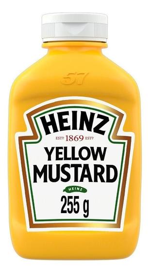 Imagem de Kit c/ 3 Mostarda Tradicional 255g Heinz