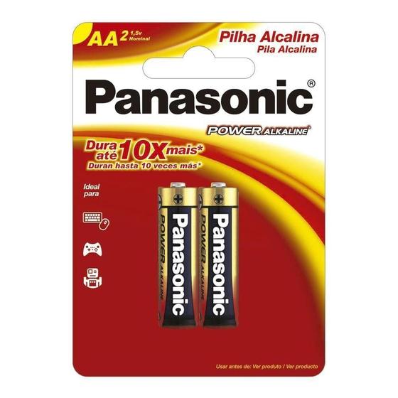 Imagem de Kit c/ 3 Pilha Panasonic Alcalina 2Un