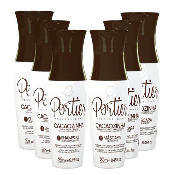 Imagem de Kit C/3 Progressiva Portier Cacao Professional 250ml Original!