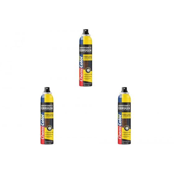 Imagem de Kit C/3 - Removedor Neutralizador Convertedor. Ferrugem C...