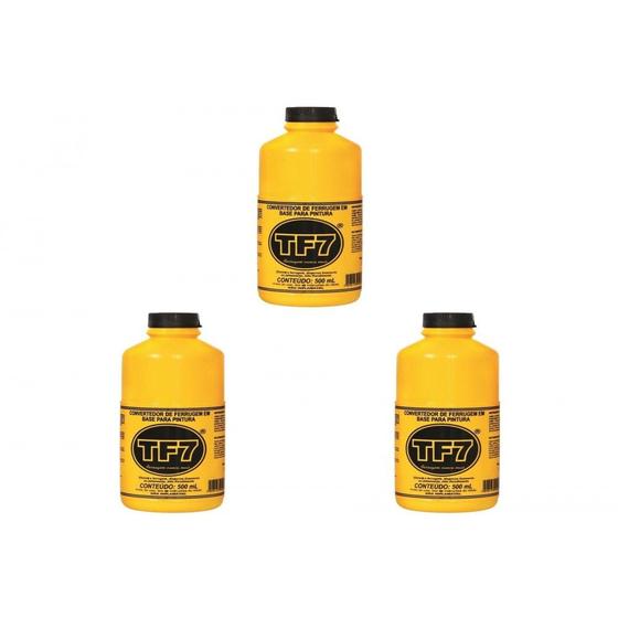 Imagem de Kit C/3 - Removedor Neutralizador Convertedor. Ferrugem P...