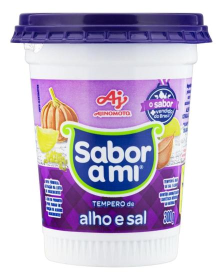 Imagem de Kit c/ 3 Sabor a Mi tempero alho e sal 300g
