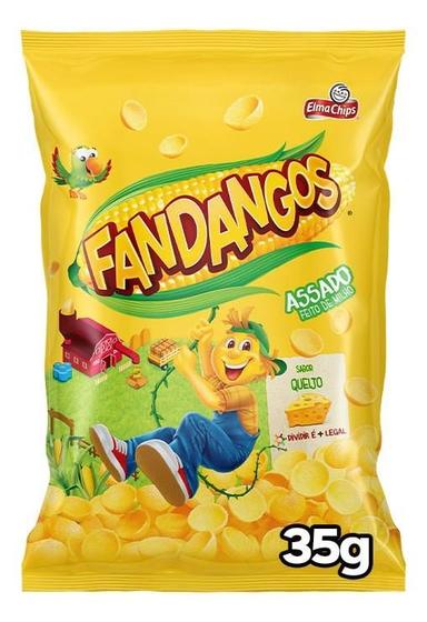 Imagem de Kit c/ 3 Salgadinho Queijo Elma Chips Fandangos 35G