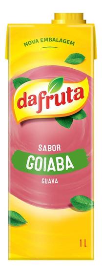 Imagem de Kit c/ 3 Suco de goiaba Dafruta 1 L