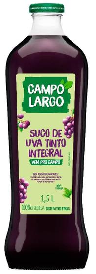 Imagem de Kit c/ 3 Suco de uva tinto integral Campo Largo 1,5L