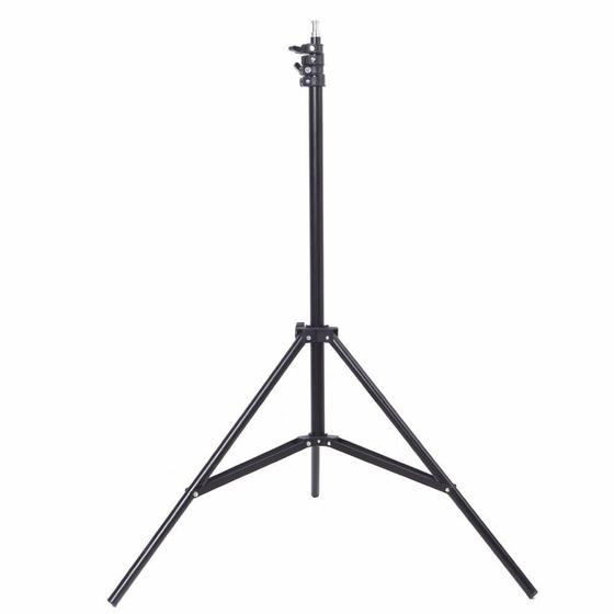 Kit C/ 3 Tripé P Iluminação Estúdio Flash Altura Até 2 Mt Menor preço em Kit C/ 3 Tripé P Iluminação Estúdio Flash Altura Até 2 Mt