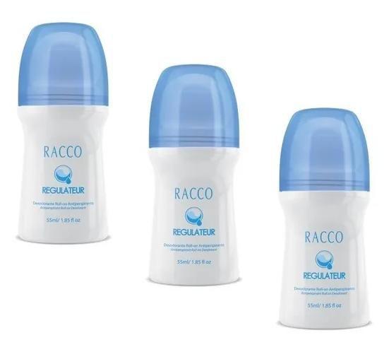 Imagem de Kit c/ 3 unid. Desodorante Roll-on Regulateur Racco 55ml