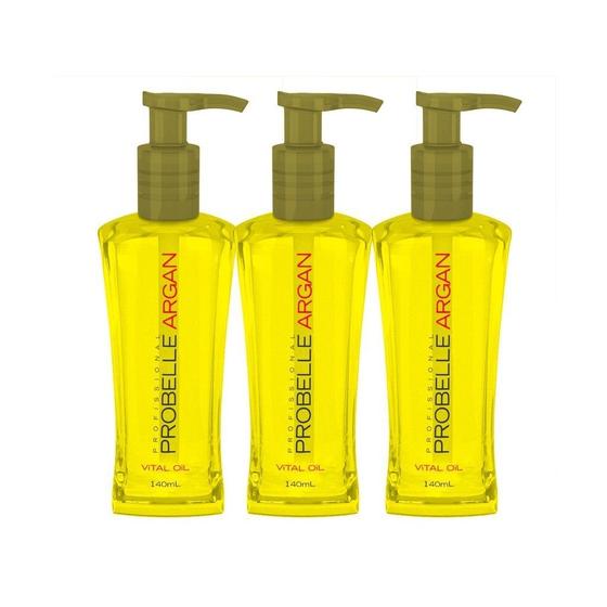 Imagem de  Kit c/ 3 Unid Óleos De Argan 140ml cada Probelle