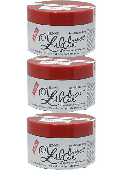 Imagem de Kit C/ 3un Henê Zilda Em Gel Normal 200g