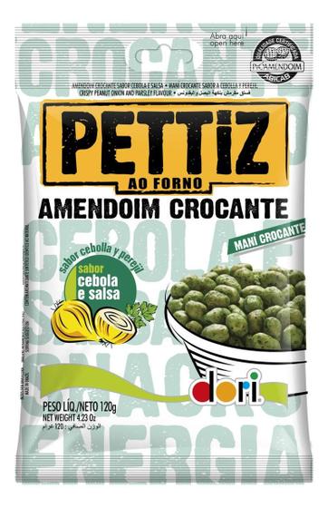 Imagem de Kit c/ 4 Amendoim Dori Pettiz Crocante cebola e salsa 120g