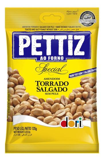 Imagem de Kit c/ 4 Amendoim Dori Pettiz Special Torrado 120g