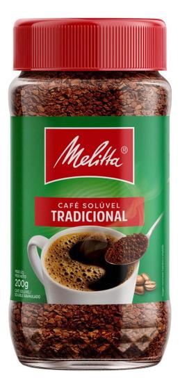 Imagem de Kit c/ 4 Cafe Soluvel Granulado Tradicional Melitta Vidro