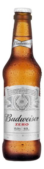 Imagem de Kit c/ 4 Cerveja Longneck Budweiser sem alcool 330ml