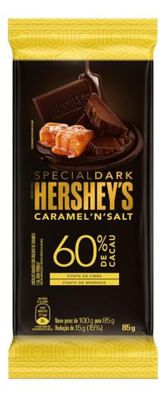 Imagem de Kit c/ 4 Chocolate 60% cacau caramel 'n' salt Special Dark