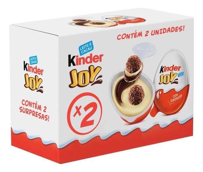 Imagem de Kit c/ 4 Chocolate Kinder Joy 40g 2 Unidades