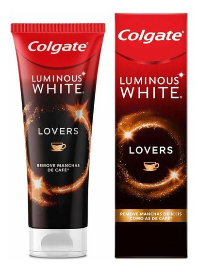 Imagem de Kit c/ 4 Colgate Luminous White Cafe Branqueador 70 g