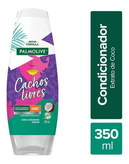 Imagem de Kit c/ 4 Condicionador Cachos Livres Extrato De Coco 350ml