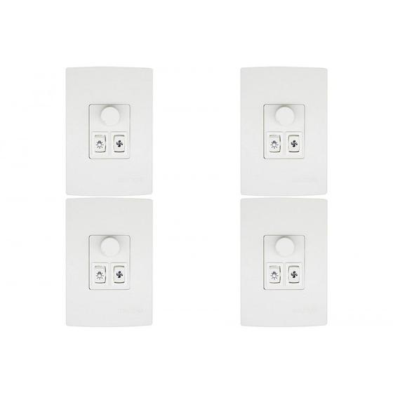 Imagem de Kit C/4 - Controle Velocidade Rotativo C/Ch Qualitronix Q...