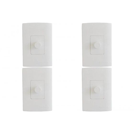 Imagem de Kit C/4 - Dimer De Luz Rotat Bivolt Qualitronix Qd32