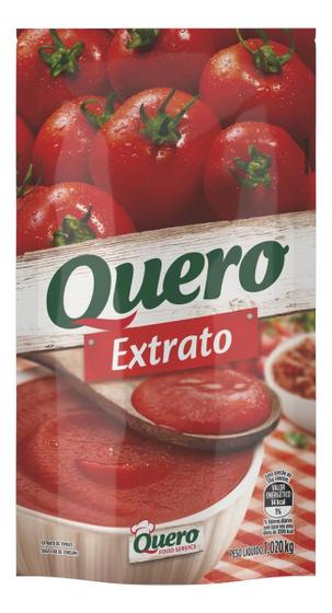 Imagem de Kit c/ 4 Extrato de Tomate Quero Extrato em sache 1kg