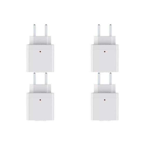 Imagem de Kit C/4 - Pino Protetor De Tensao Qualitronix 2 Polos 10A...
