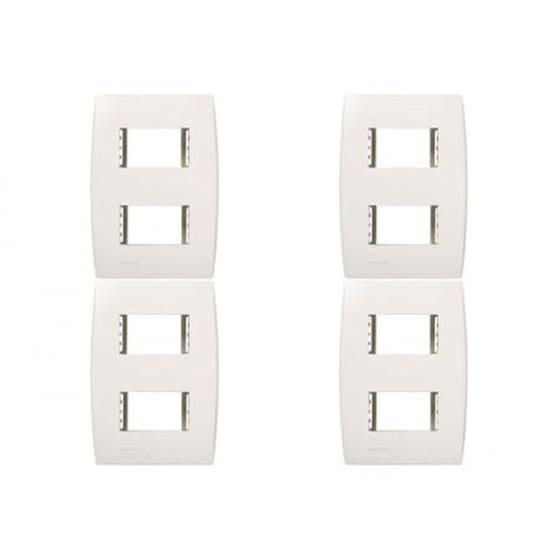 Imagem de Kit C/4 - Placa Soprano Ilus 4X2 (2 Modulo Distanciada)