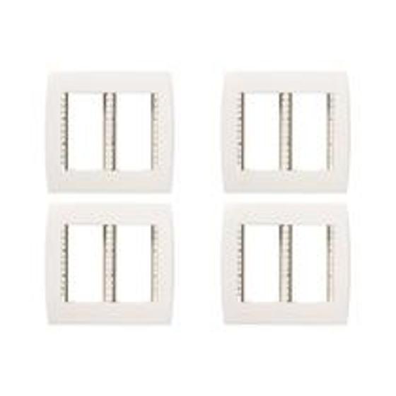 Imagem de Kit C/4 - Placa Soprano Ilus 4X4 (6 Modulos Horizontal)