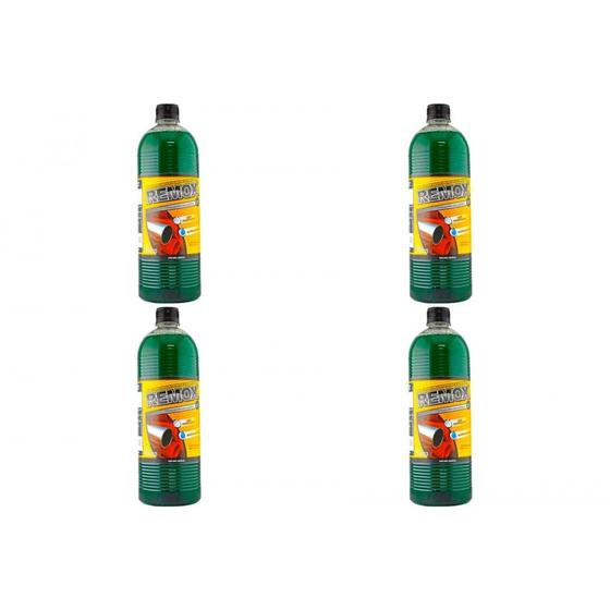 Imagem de Kit C/4 - Removedor De Ferrugem Remox 1000 Ml