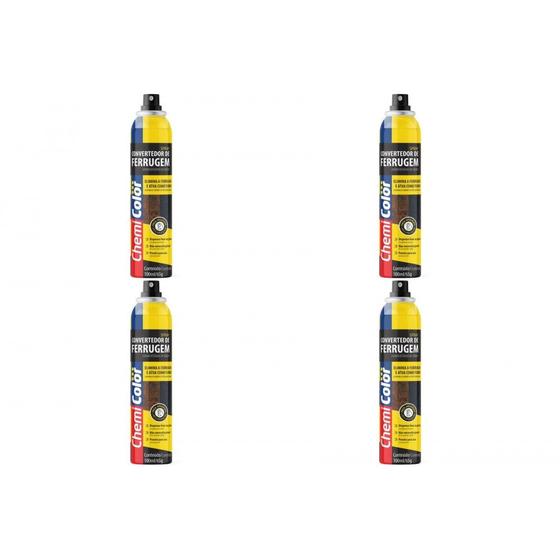 Imagem de Kit C/4 - Removedor Neutralizador Convertedor. Ferrugem C...