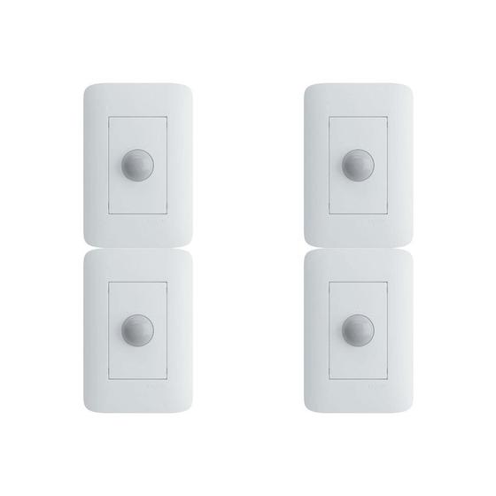 Imagem de Kit C/4 - Sensor Presenca Exatron 4X2 Emb Xc App