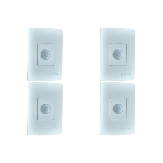 Imagem de Kit C/4 - Sensor Presenca Qualitronix Emb C/Foto Qi2M