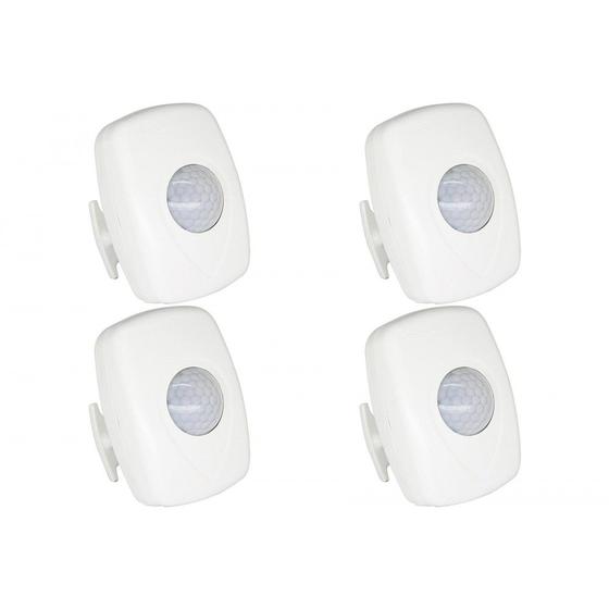 Imagem de Kit C/4 - Sensor Presenca Qualitronix Teto Sob Qa23M
