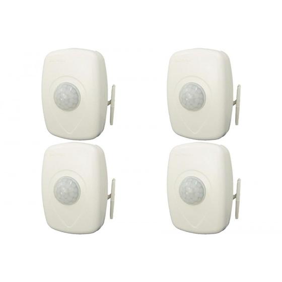 Imagem de Kit C/4 - Sensor Qualitronix Parede Sobrepor Com Foto Art...
