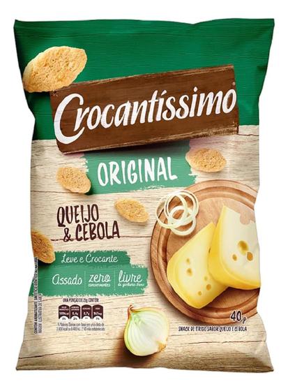 Imagem de Kit c/ 4 Snack de Trigo Crocantissimo Original queijo &